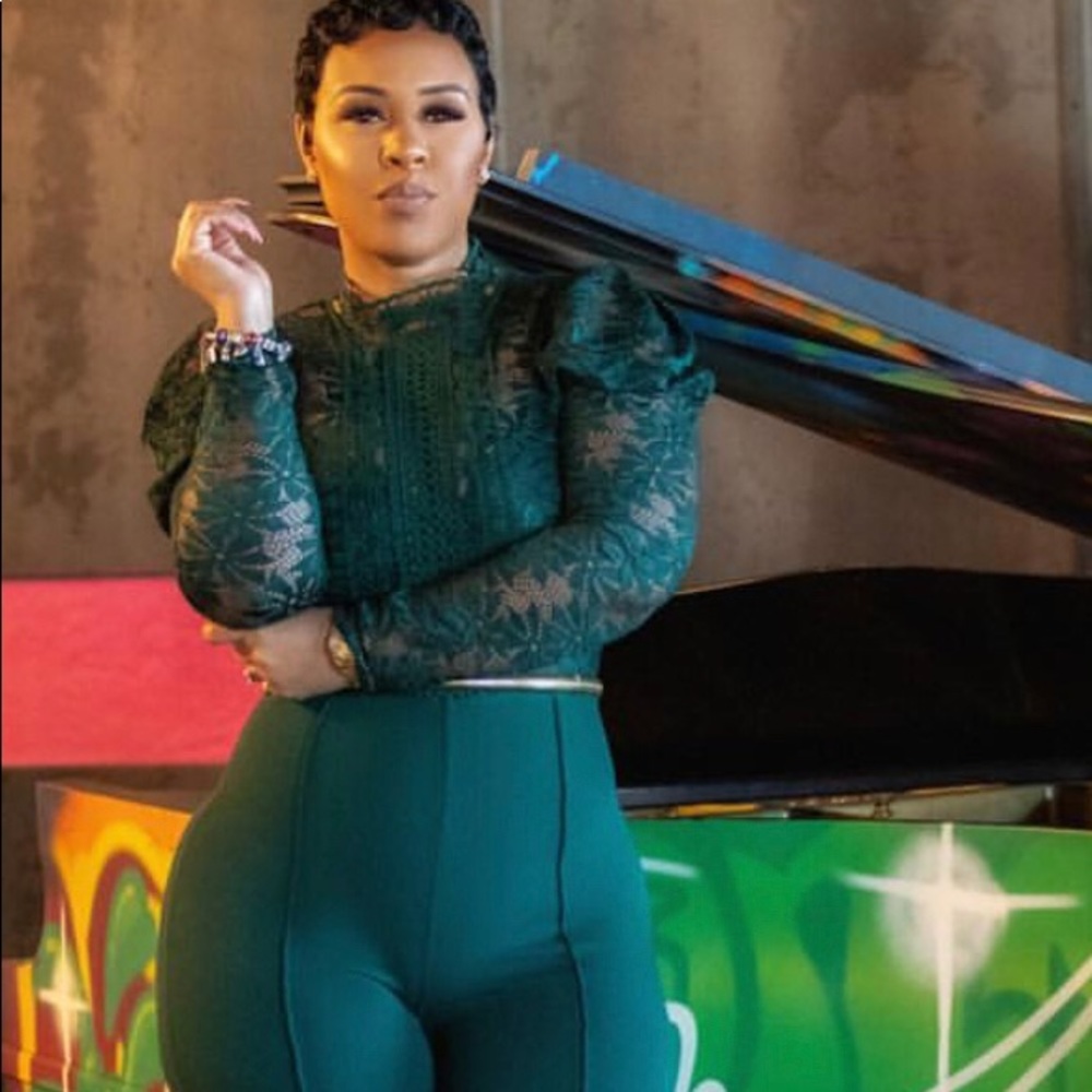 Hunter Green Jumpsuit